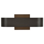 Foto para 27w Montreal SSL 90Plus CRI Bronze Frosted Marine Grade Wet Location Wall Fixture (OA HT 2.48)