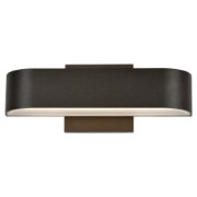 Foto para 27w Montreal SSL 90Plus CRI Bronze Frosted Marine Grade Wet Location Wall Fixture (OA HT 2.48)