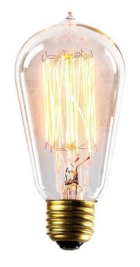 Foto para 40w The Capital Vintage Edison Incandescent Antique Dimmable Hand-Woven Filament E26/E27 Light Bulb