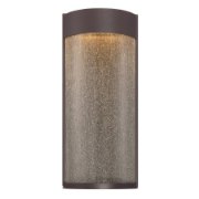 Picture of 8w  215lm 30K 16" Rain Outdoor 2-Light WW LED Bronze Wall Sconce