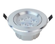 Foto para 7w Aluminum CW LED Downlight