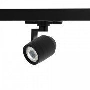 Picture of 9.5w 835lm 30k Paloma LED512 Black WW LED 120v W Track Spot ∠19 85cri Head Ceiling Light