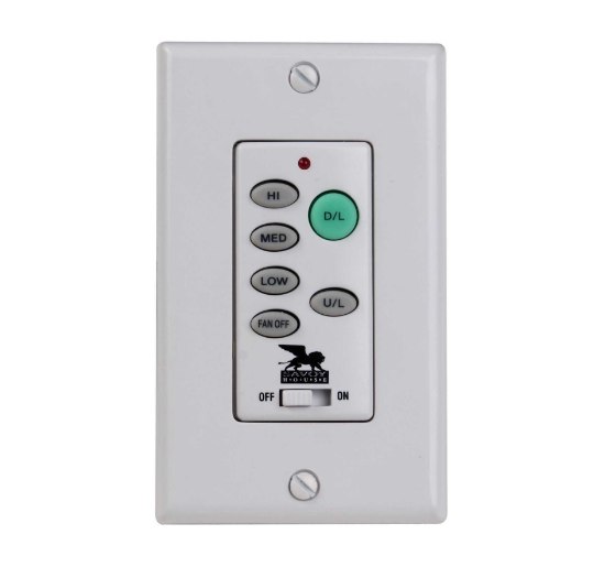 Picture of 3-Speed Fan/Independent Light Wall Remote Control