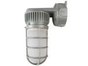 Picture of 20w ≈150w 1700lm 40K 120-277v Vapor Tight Jelly Jar NW LED Wall Fixture