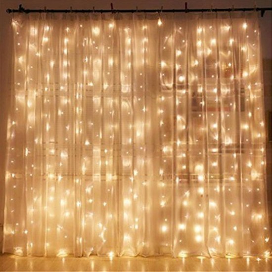 Foto para 9.8 x 6.6 ft (3 x 2 m) 300-Light Decorative Outdoor/Indoor WW Controllable LED String Light