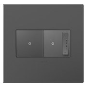 Foto para adorne Plastics Magnesium 2-Gang Wall Plate