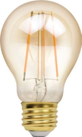 Foto para 6.5w ≅40w 455lm 22k 120v E26 A19 Filament Dimmable SW LED Light Bulb