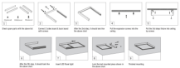 Foto para 1' x 4' Panel Surface Mount Kit