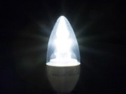 Picture of 5w ≅40w 325lm 50k 120v E12 Candle Blunt Dimmable CW LED Light Bulb