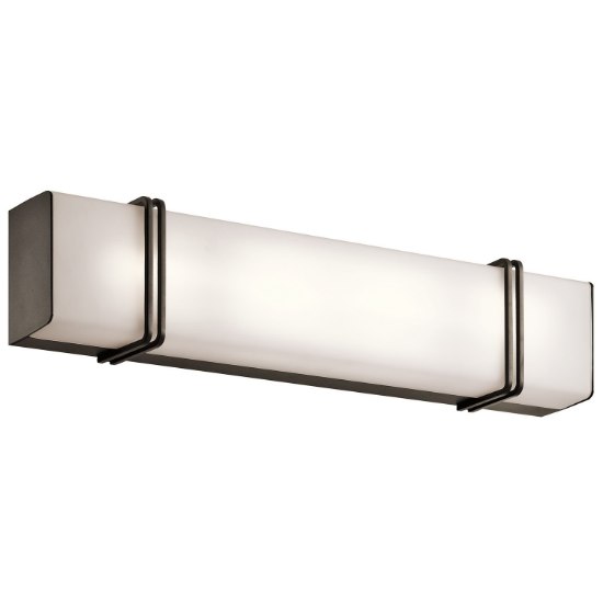 Foto para 27w  24" 30k Impello Linear Olde Bronze Dimmable WW LED Wall Vanity
