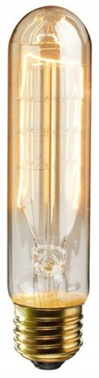 Picture of 60w 35k Vintage Edison Incandescent Antique Nostalgic Dimmable Tungsten Filament E26/27 T10 Tube Light Bulb