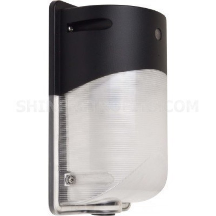 Picture of 13w ≅75w 1047lm 40K 120v 8½&#34; Photocell Inc. IP65 Outdoor NW LED Security Wall Light