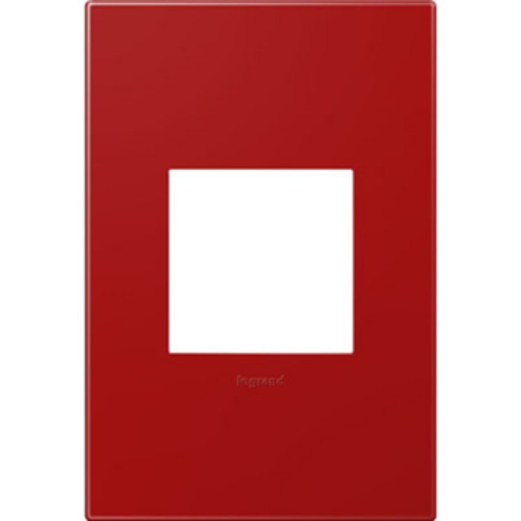 Foto para adorne Plastics Cherry 1-Gang Wall Plate