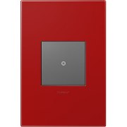 Foto para adorne Plastics Cherry 1-Gang Wall Plate