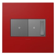 Foto para adorne Plastics Cherry 2-Gang Wall Plate