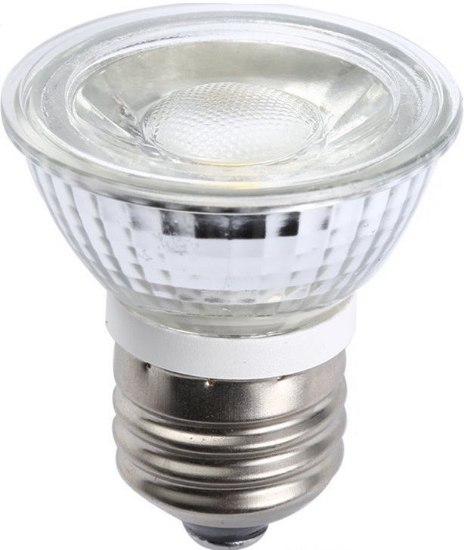 Picture of 5w ≅50w 350lm 30K E26 PAR16/HR16 ∠36° Aluminum & Glass WW LED Lamp