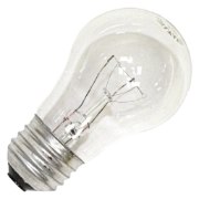 Foto para 15w 119lm 28k Clear E26 A15 Inc. Appliance 4-Pack Light Bulbs