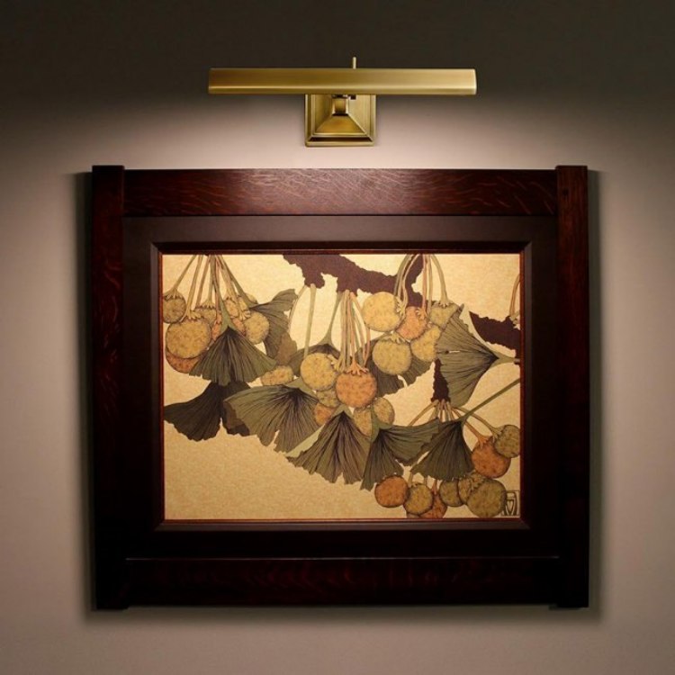 Picture of 16.9w 1186lm 27k 24⅞" Hemmingway Antique Nickel 90cri SW LED Picture Light