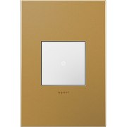 Foto para adorne Cast Metals Satin Bronze 1-Gang 2-Module Wall Plate