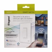 Foto para radiant White Smart Wi-Fi Enabled Single-Pole/3-Way Rocker Light Switch