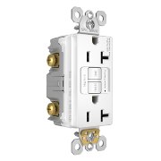 Foto para 20a radiant White Spec-Grade Tamper Resistant GFCI Duplex Outlet