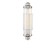 Picture of 60w 5" Pike Polished Nickel 1-Light Wall Sconce