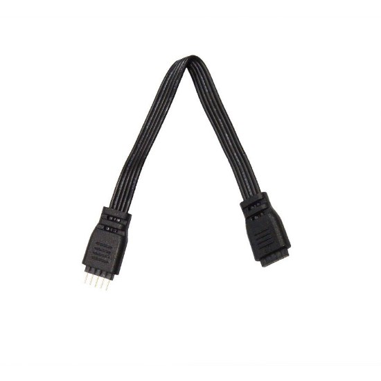 Foto para 6" (15¼cm) 24v InvisiLED Black Joiner Cable