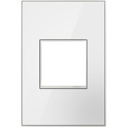 Foto para adorne Real Materials Mirror White 1-Gang Wall Plate