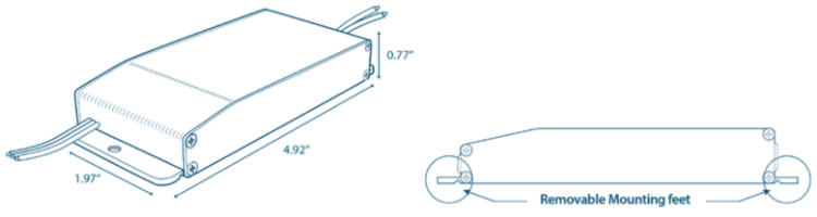 Foto para 60w 12v Hardwire Dimmable Driver