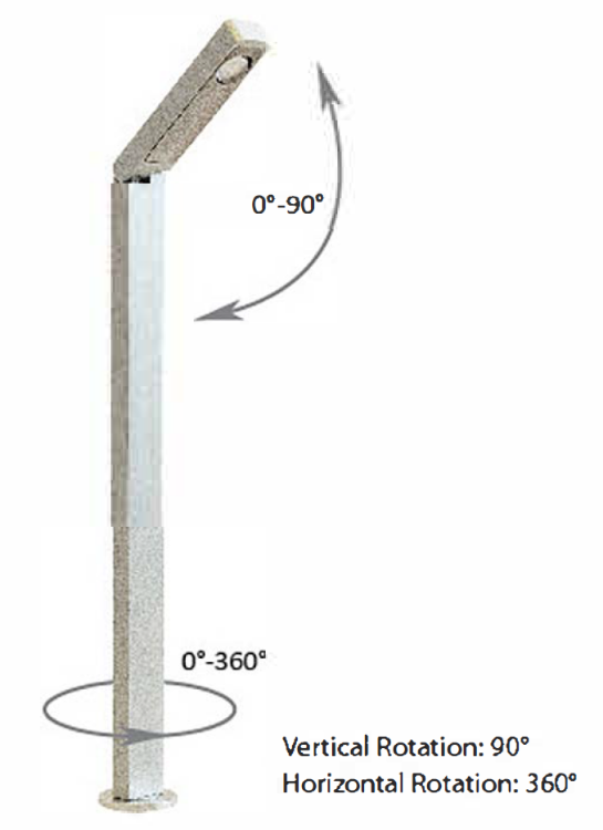 Foto para 8" (19㎝) 4w 12v 27k Black COB-Stem SW LED Light