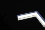 Picture of 2.22w 4" 30k 24vdc Flawless Link WW LED Clockwise In-Lit L-Connector
