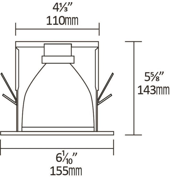 Foto para 15W Satin E26 127V Downlight