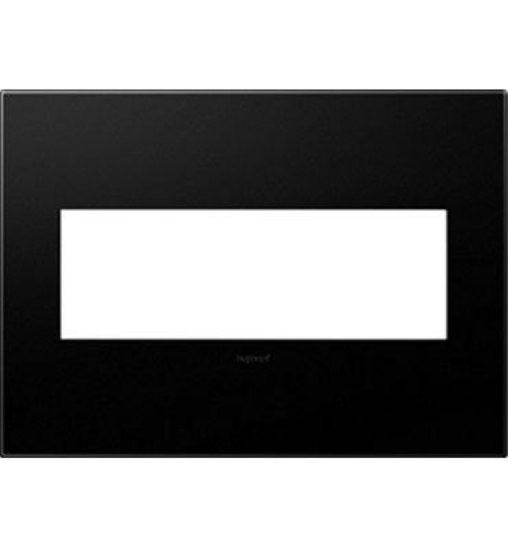 Foto para adorne Plastics Graphite 3-Gang Wall Plate