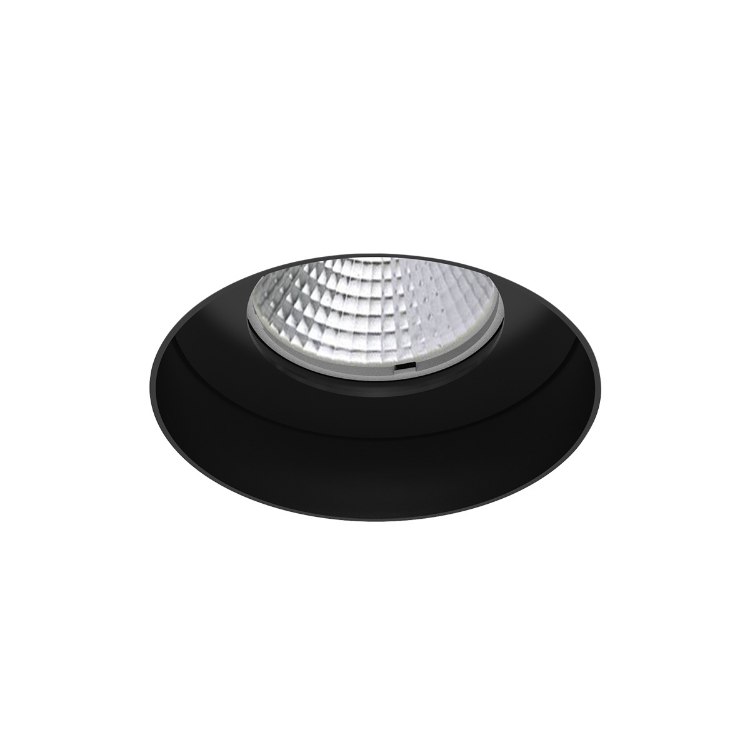 Foto para 3" 15w Amigo Black Trimless 35k Dimmable LED Downlight