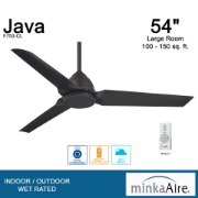 Foto para 54" Java Coal Ceiling Fan