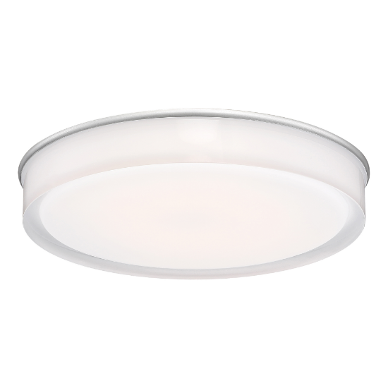 Foto para 8" Illumi Frosted Round 3k Dimmable WW LED Flush Mount