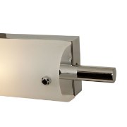 Picture of 40w Vail 27K Module Damp Location Brushed Steel Opal Dimmable SW LED Vanity (CAN 37.5"x3"x1.25"Ø4.4")