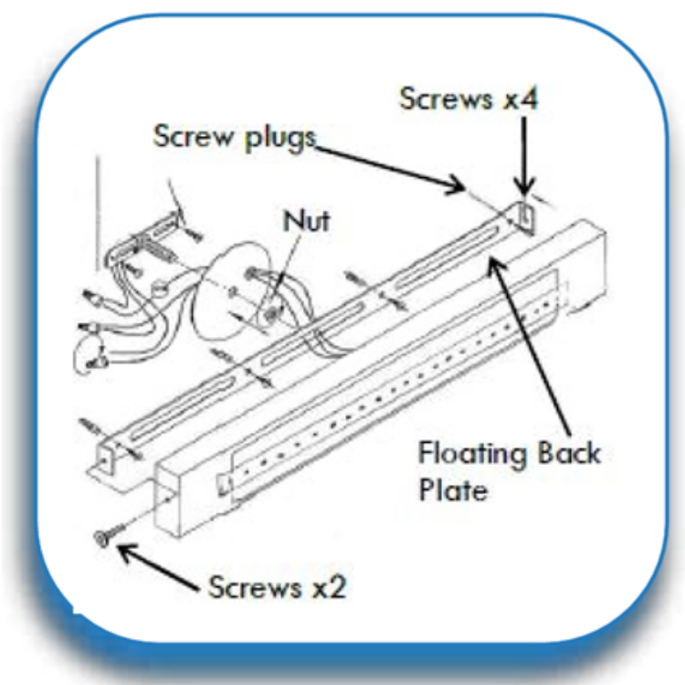 Foto para 26w Vail 30K Module Damp Location Brushed Steel Opal Dimmable WW LED Vanity 30.25"x4.25" (CAN 25.6"x3"x1.25"Ø4.4")