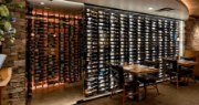 Picture of 10' W Series Matte Black Floor to Ceiling Wine Rack Frame