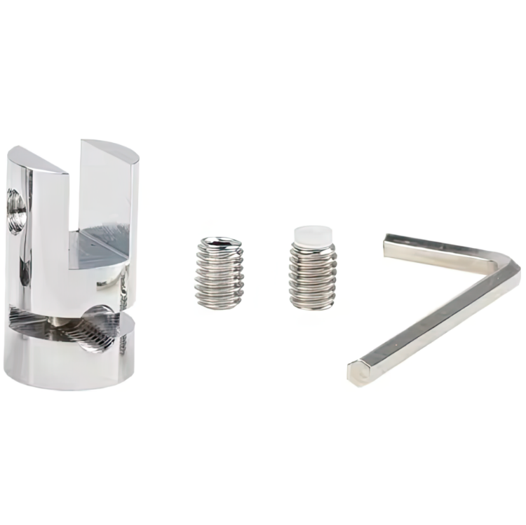 Foto para Polished Chrome Shelf Clamp