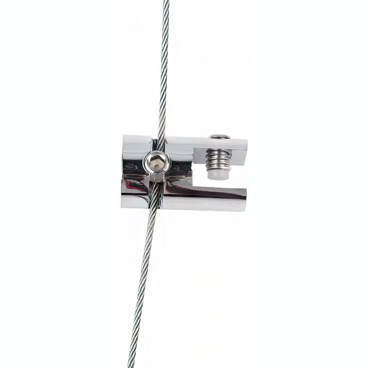 Foto para Polished Chrome Shelf Clamp