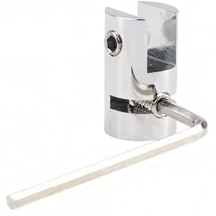 Foto para Polished Chrome Shelf Clamp