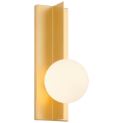 Picture of 6" Euro Gold/Opal LED Sconce