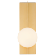 Picture of 6" Euro Gold/Opal LED Sconce