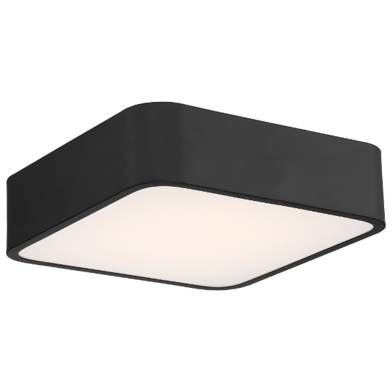 Picture of 12" Granada Black/White LED Flush Mount