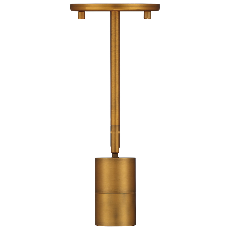 Foto para 2.50" Cafe Antique Brushed Brass Dim LED Sconce