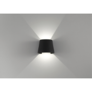 Picture of 8" Cone Black LED Wall Mount