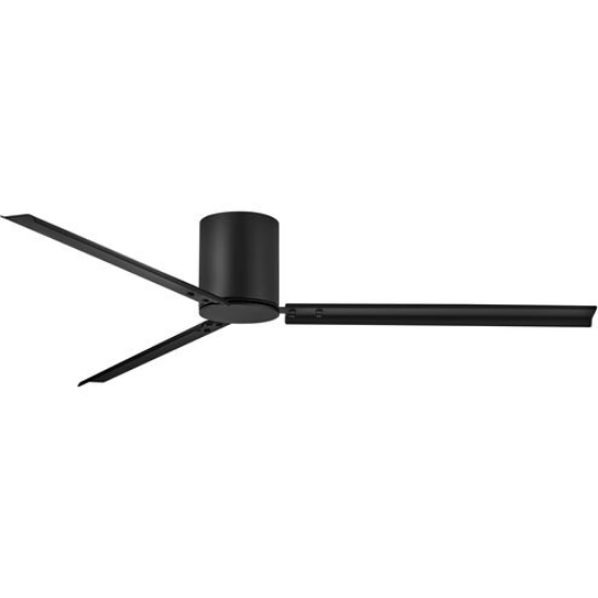 Picture of 72" Indy Matte Black Flush Ceiling Fan