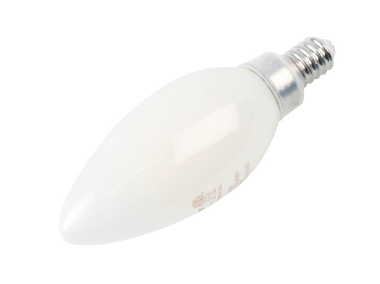 Foto para B10 E12 JA81 27k Frosted Filament Dim LED Lamp