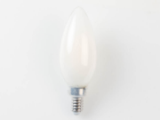 Foto para B10 E12 JA81 27k Frosted Filament Dim LED Lamp